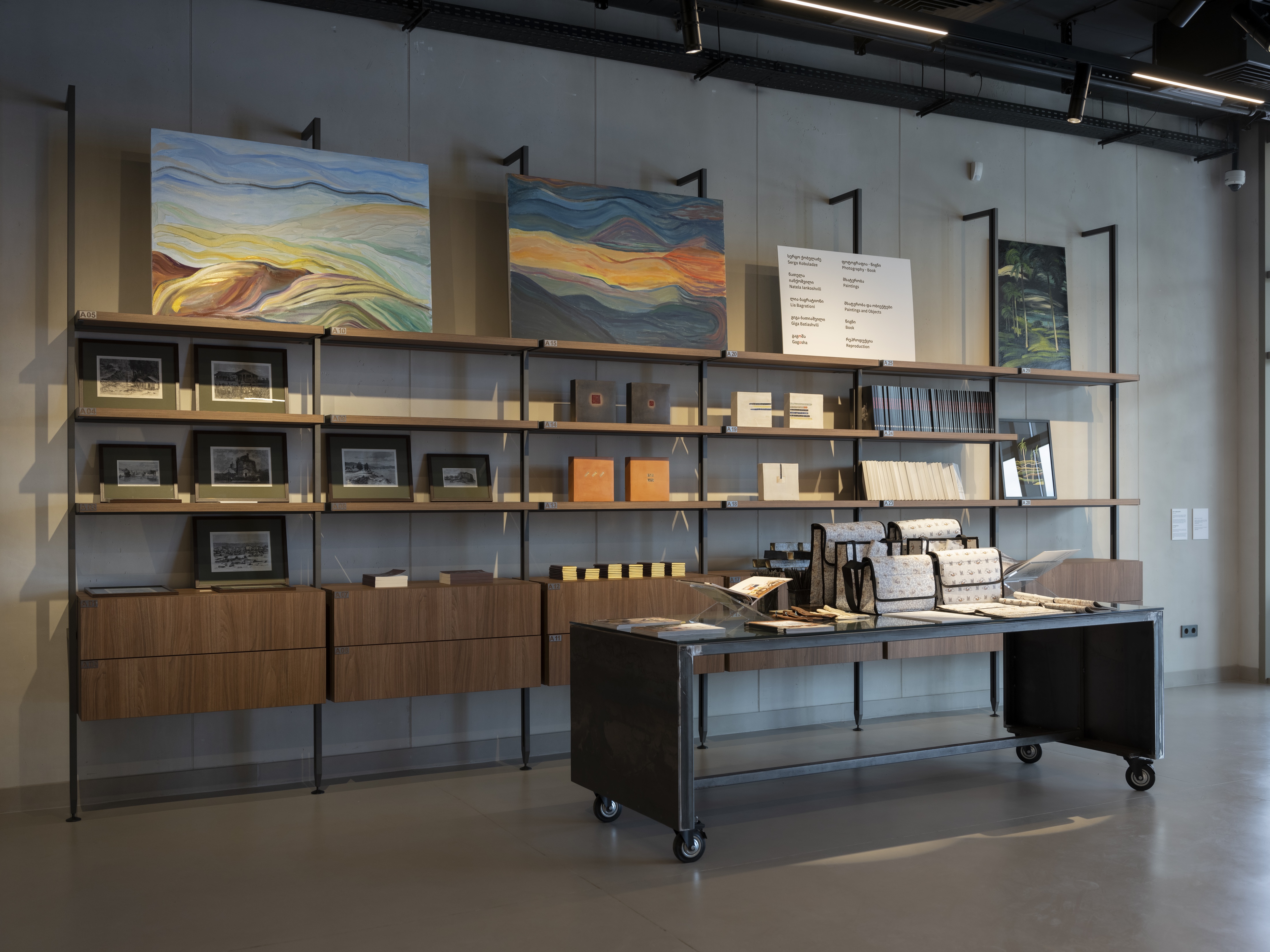 The Art Concept Gallery — historical installation view 1
