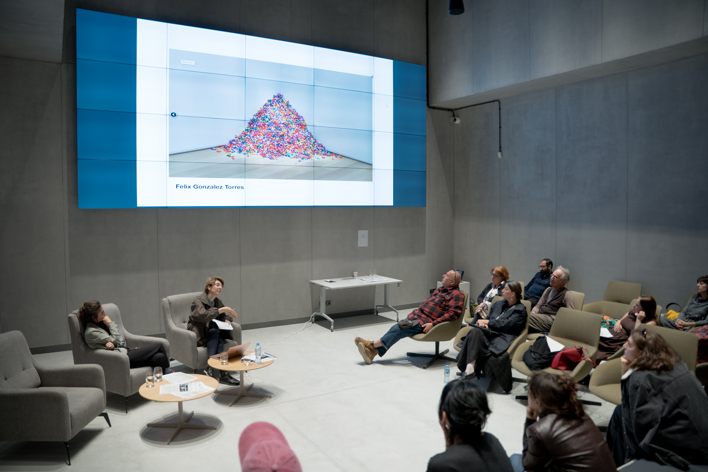 Panel discussion at Art Foundation Anagi